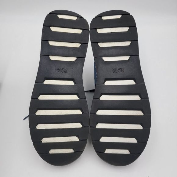 Hugo Boss Men’s Titanium Runn HBMX EU 41 size 8 Sneakers Navy Blue Shoes - Picture 9 of 12